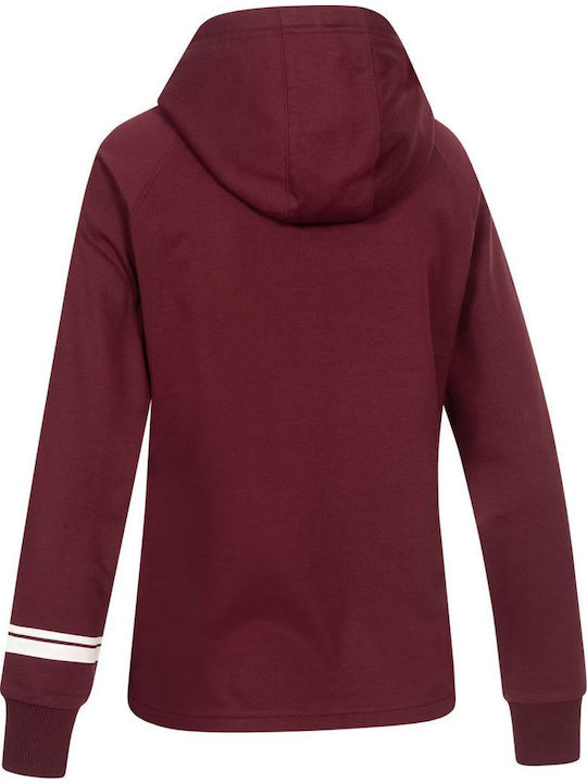 Callanish Γυναικείο Φούτερ με Κουκούλα Oxblood