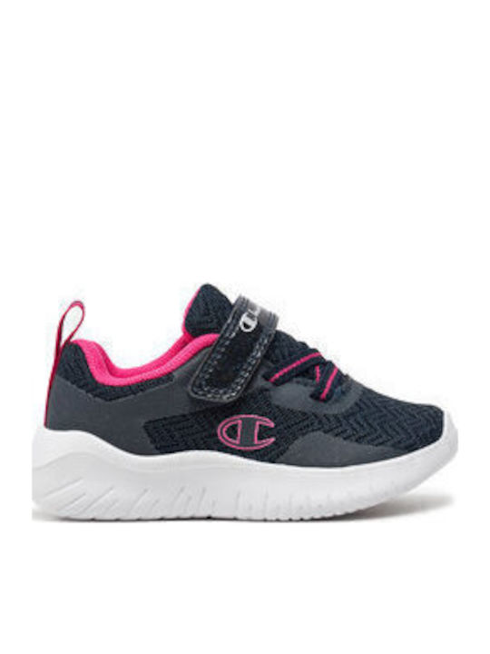 Softy Evolve Παιδικά Sneakers με Σκρατς Navy Μπλε
