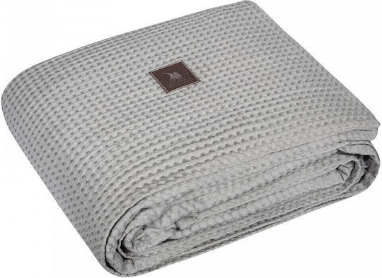 Greenwich Polo Club 3456 Pique Double Blanket 220x240cm Gray