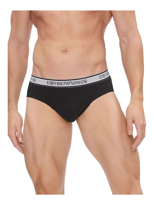 Armani Jeans Herren Slips Black 1Packung