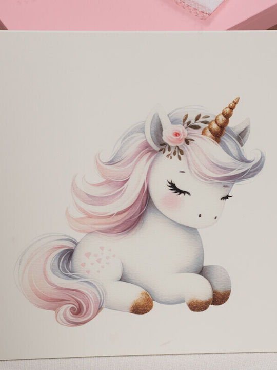 Papillon Kids Baptism Set with Unicorn Subject OK24235