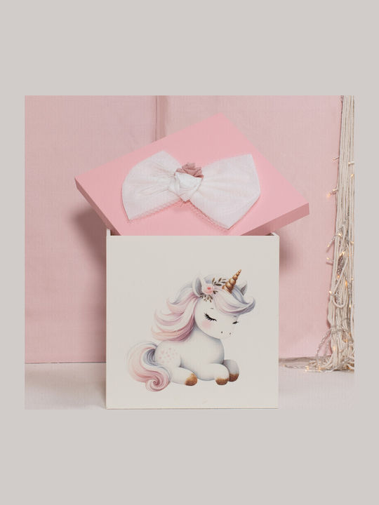 Papillon Kids Baptism Set with Unicorn Subject OK24235