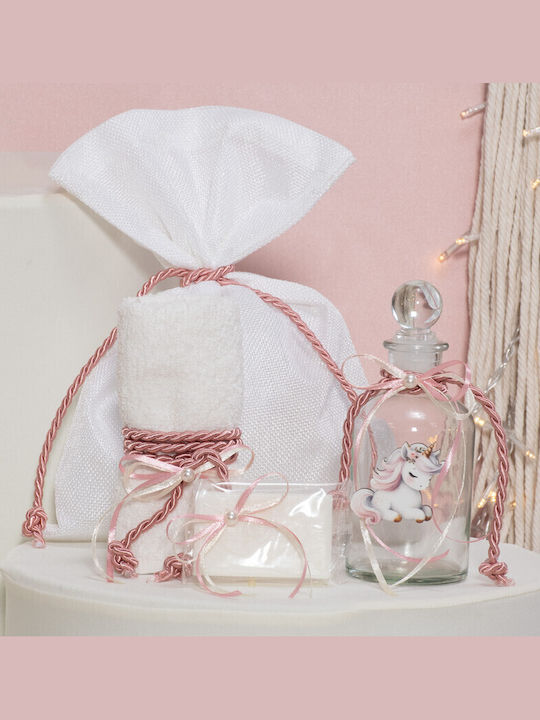 Papillon Kids Baptism Set with Unicorn Subject OK24235