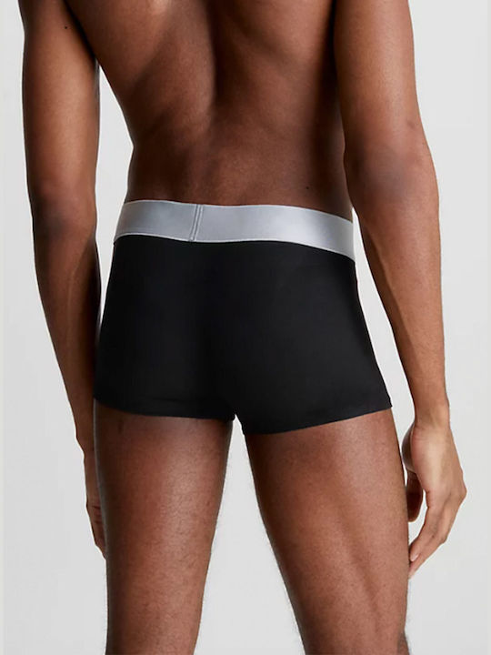 Calvin Klein Low Rise Trunk Ανδρικά Μποξεράκια 3Pack Black