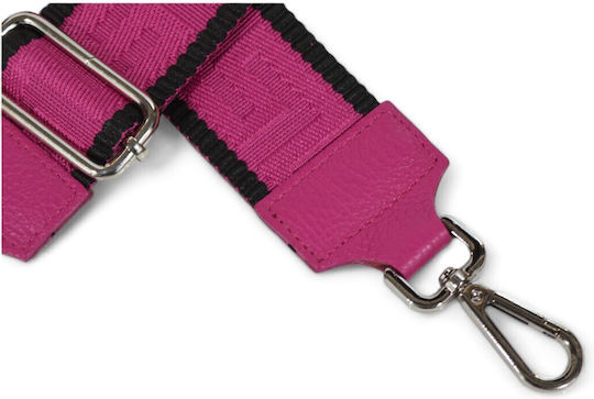 Passaggio Leather Zubehör für Gestrickte Tasche Fuchsie