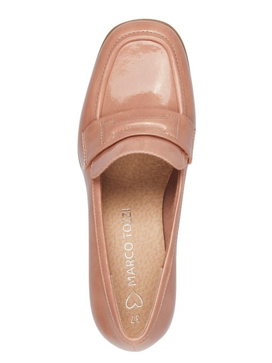 Pumps mit mittelhohem Absatz Rosa