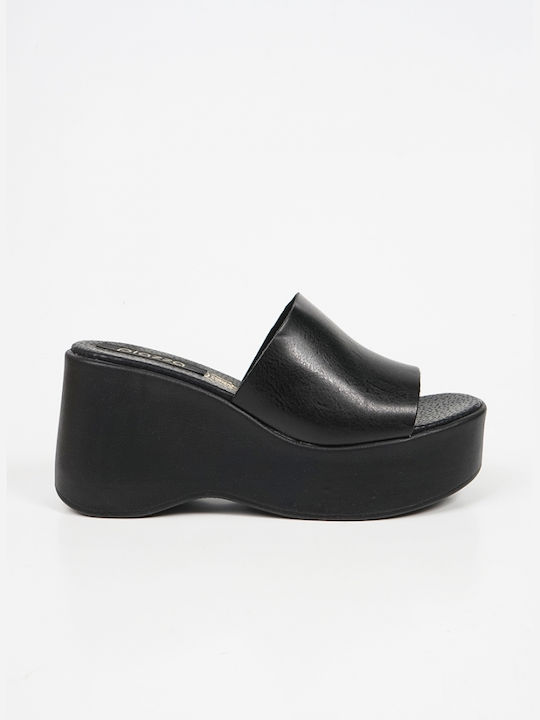 Piazza Shoes Women's Platform Shoes Black