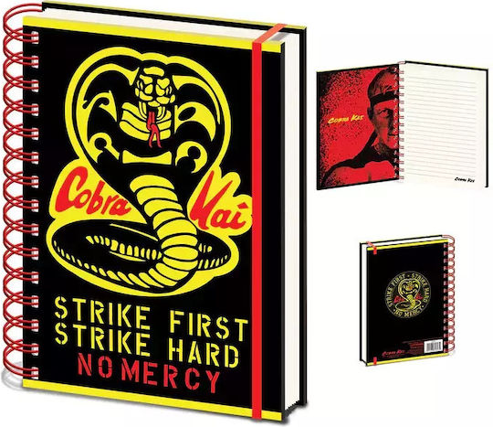 Pyramid International Cobra Kai Notebook Spiral A5 Ruled Multicolour