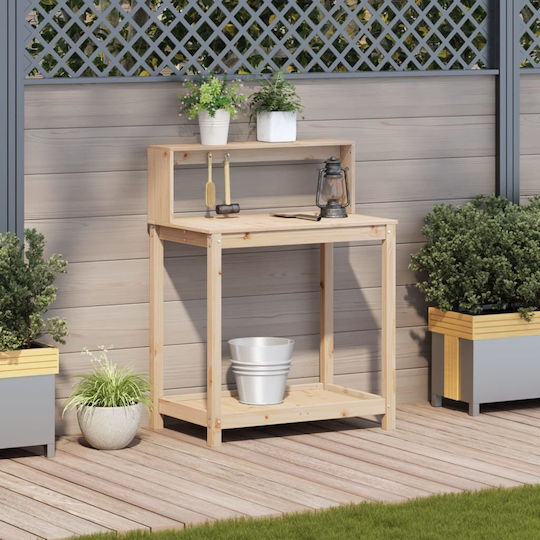 vidaXL Decorative Workbench Garden Wooden 82.5cmx50cmx109.5cm 832407