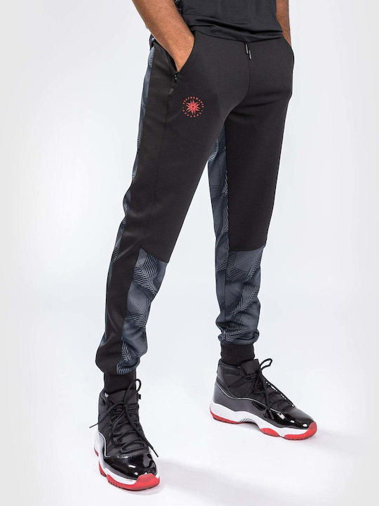 Παντελόνι Φόρμας με Λάστιχο Black/red