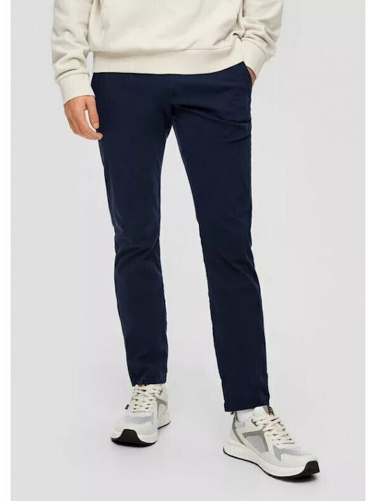 s.Oliver Trousers Chino Blue Navy