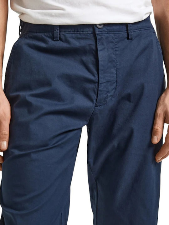 Trousers Chino in Slim Fit Blue