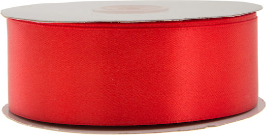 Stoff Band Doppelseitig Monochrom Rosa 50meters mit Breite 38mm