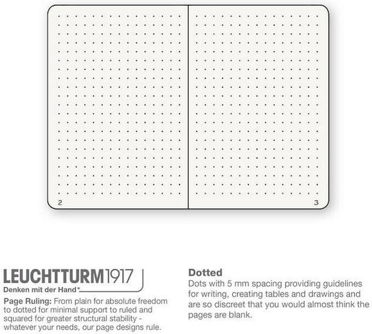 Leuchtturm1917 Compo Notepad 123 Sheets B5 with Dots Green