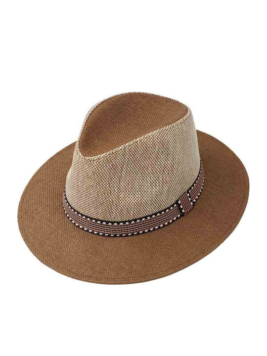 Aquablue Men's Hat Fedora White