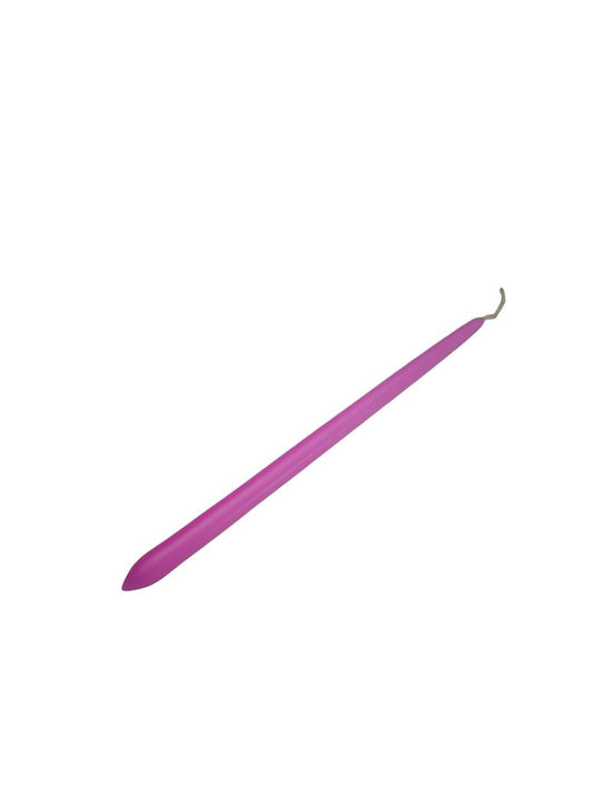 Великденска Свещ Кръгла 33cm Син 10бр