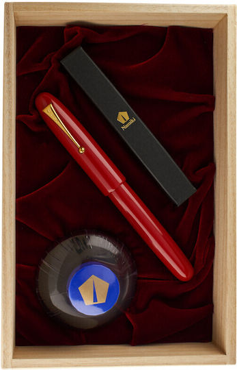 Pilot Namiki Emperor Fountain Pen Fine 0.6mm Red with Red Ink