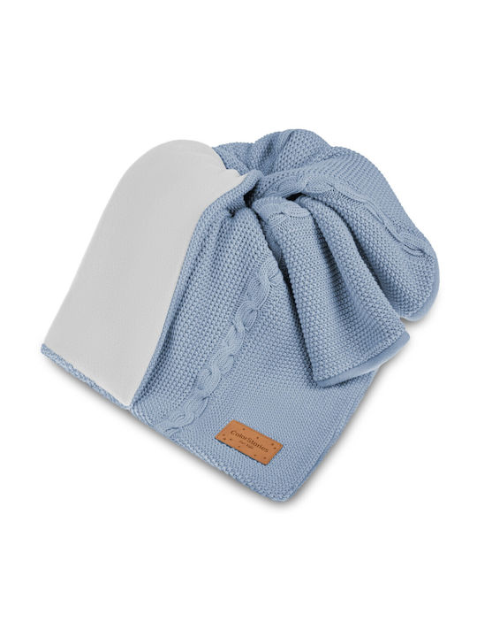 Color Stories Babydecke Wickeltücher für Kinderzimmer Gehäkelte 70x90cm