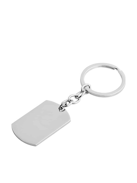 Akzent Silver Metallic Keychain