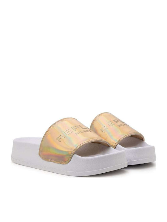 Lotty Slides σε Χρυσό Χρώμα