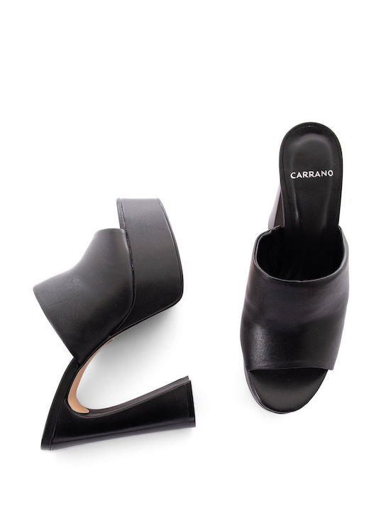 Carrano Heel Mules Black