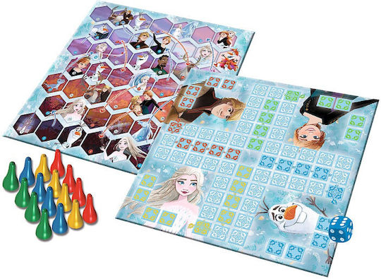 Επιτραπέζιο Παιχνίδι Frozen Ludo - Snakes & Ladders για 1-4 Παίκτες 4+ Ετών (EN) Trefl