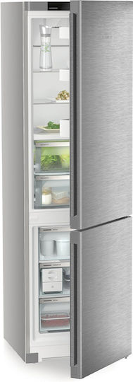Liebherr Ψυγειοκαταψύκτης 361lt NoFrost Υ201.5xΠ59.7xΒ67.5εκ. Inox Plus BioFresh