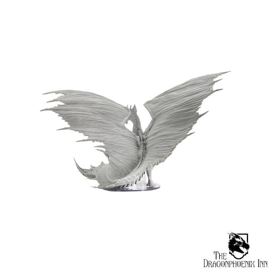 WizKids Dungeons & Dragons Figură Nevopsită Dragon Adult Din Alamă
