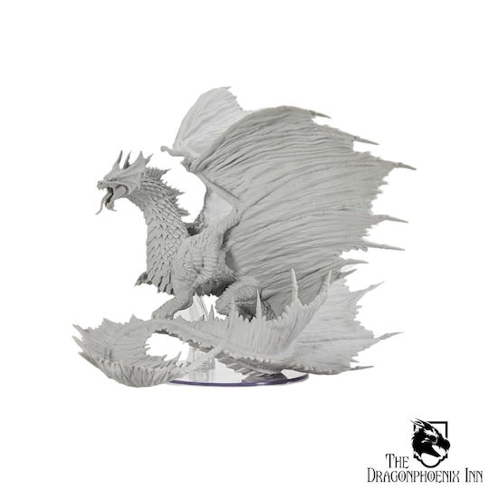 WizKids Dungeons & Dragons Figură Nevopsită Dragon Adult Din Alamă
