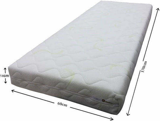 Beboulino Orthopedic Crib Mattress 60x170x14cm