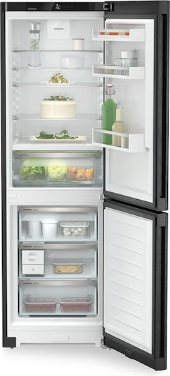 Liebherr 321лт NoFrost В185.5xШ59.7xД67.5см. Сив Plus BioFresh