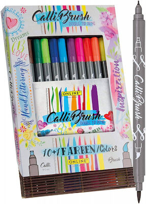 Online Permanent Markers Multicolour 11pcs