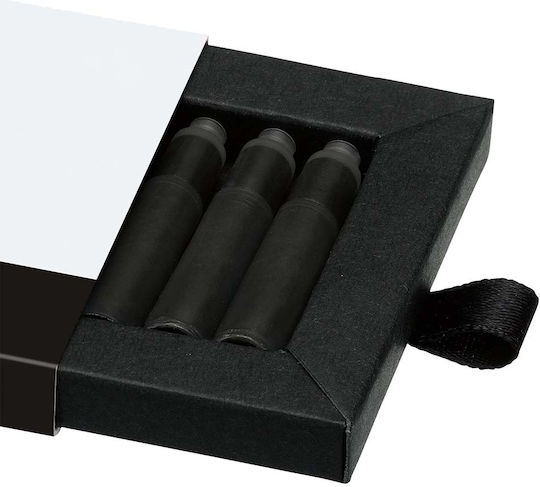 Mont Blanc Replacement Ink for Pen in Black color 8pcs