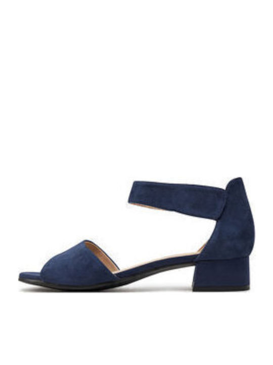 Suede Πέδιλα Navy Μπλε