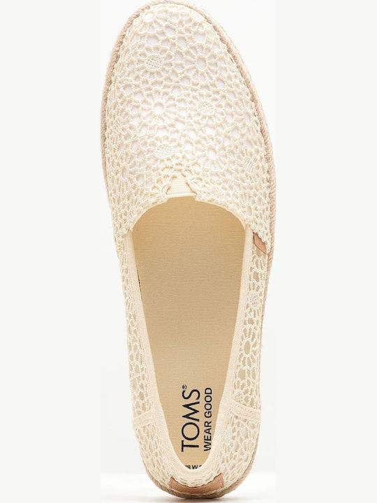 Valencia Women's Fabric Espadrilles Beige