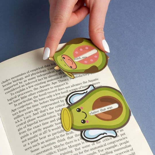 Thinking Gifts Avocado Μαγνητικοί Σελιδοδείκτες 2τμχ