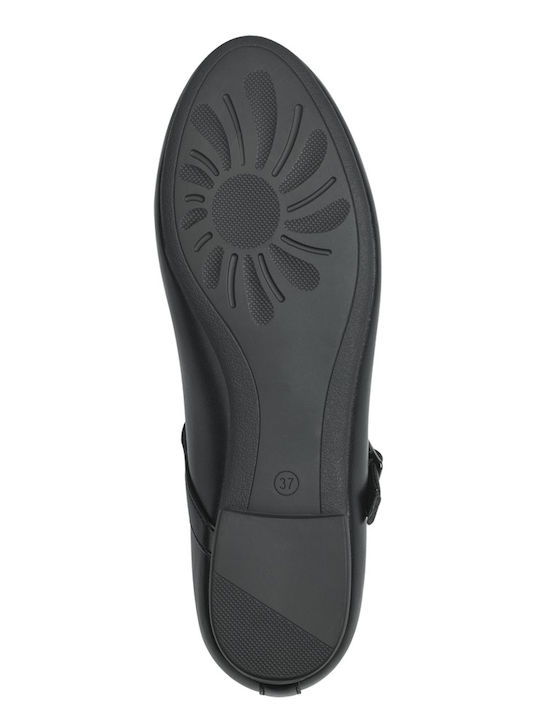 Damen Ballerinas in Schwarz Farbe
