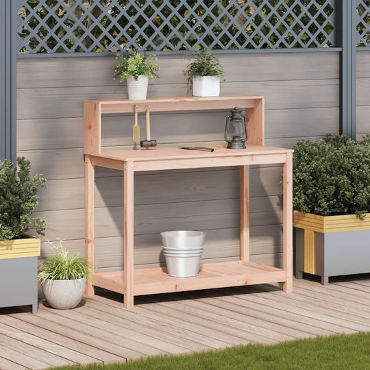 vidaXL Decorative Workbench Garden Wooden 108cmx50cmx109.5cm 832415