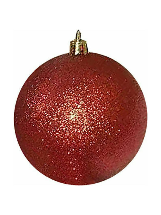 XMASfest Christmas Ball Ornament Red 6cm