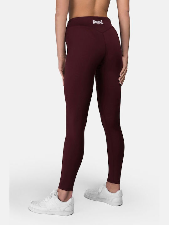 Lonsdale Garrabost Ausbildung Frauen Leggings Oxblood