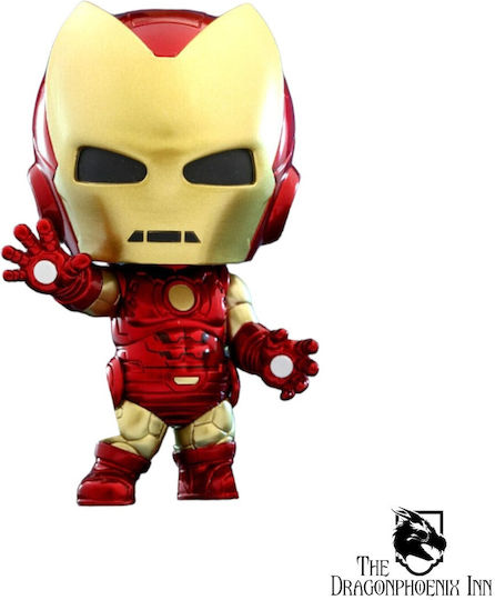 Hot Toys Marvel Iron Man Classic Armor Cosbaby Figure Height 10cm Scale 1:6