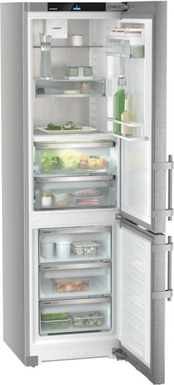 Liebherr 362лт NoFrost В201.5xШ59.7xД67.5см. Inox Prime BioFresh