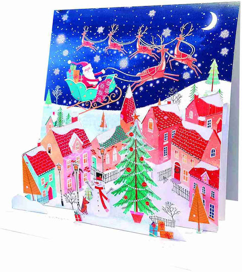 Grußkarte Weihnachten 3D 16cm
