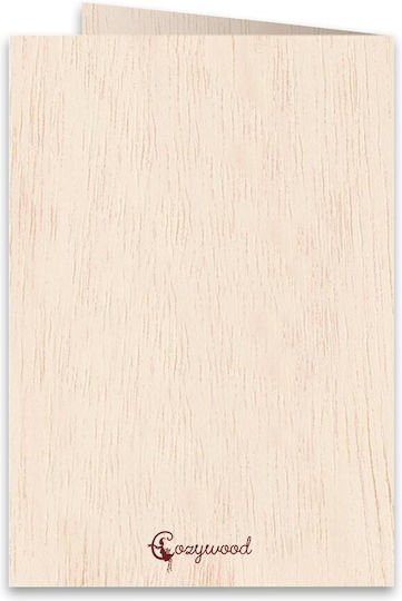 Greeting Card Wooden