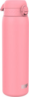 Ion8 Bottle Thermos Stainless Steel BPA Free Pink 920ml with Mouthpiece