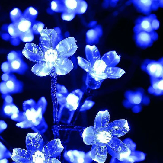 cu lumină LED Decorațiune de Crăciun Braduleț Cireșe Aspect natural 12cm. Electrică