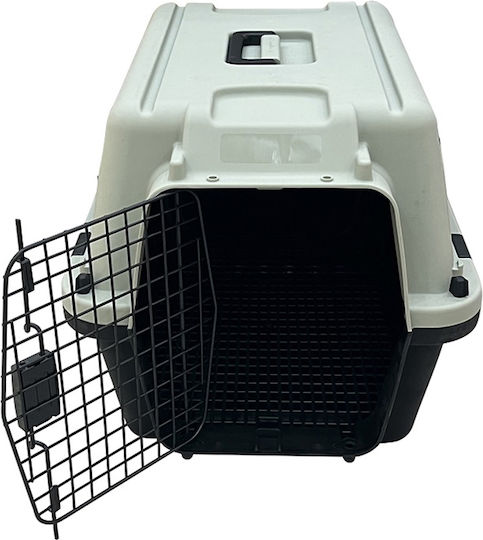 Pet Interest Black Dog Transport Cage 50x35.5x34.5cm