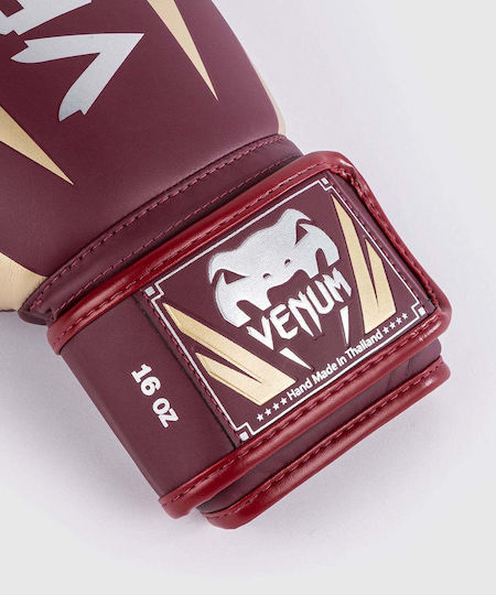 Venum Elite Boxhandschuhe für Kampf Rot