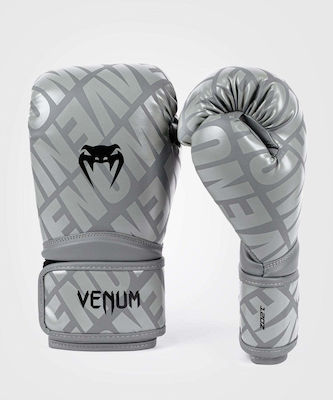 Venum Contender Boxing Competition Gloves Gray