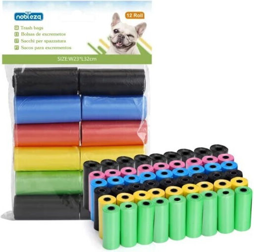 Nobleza Saci pentru Excremente de Câine 12 Rolls a 72buc